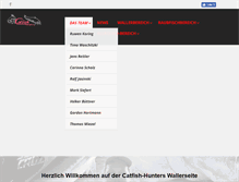 Tablet Screenshot of catfish-hunters.de